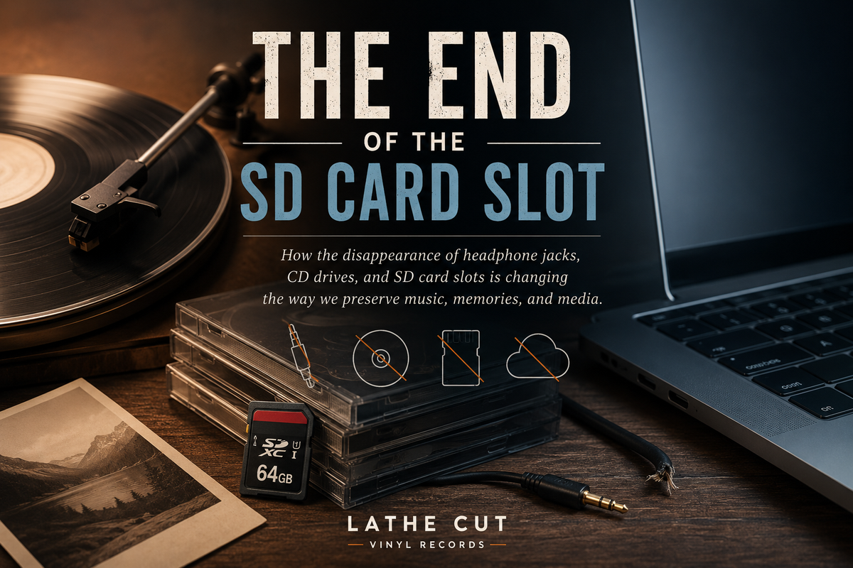The End of the SD Card Slot: Why Owning Your Media Matters More Than Ever