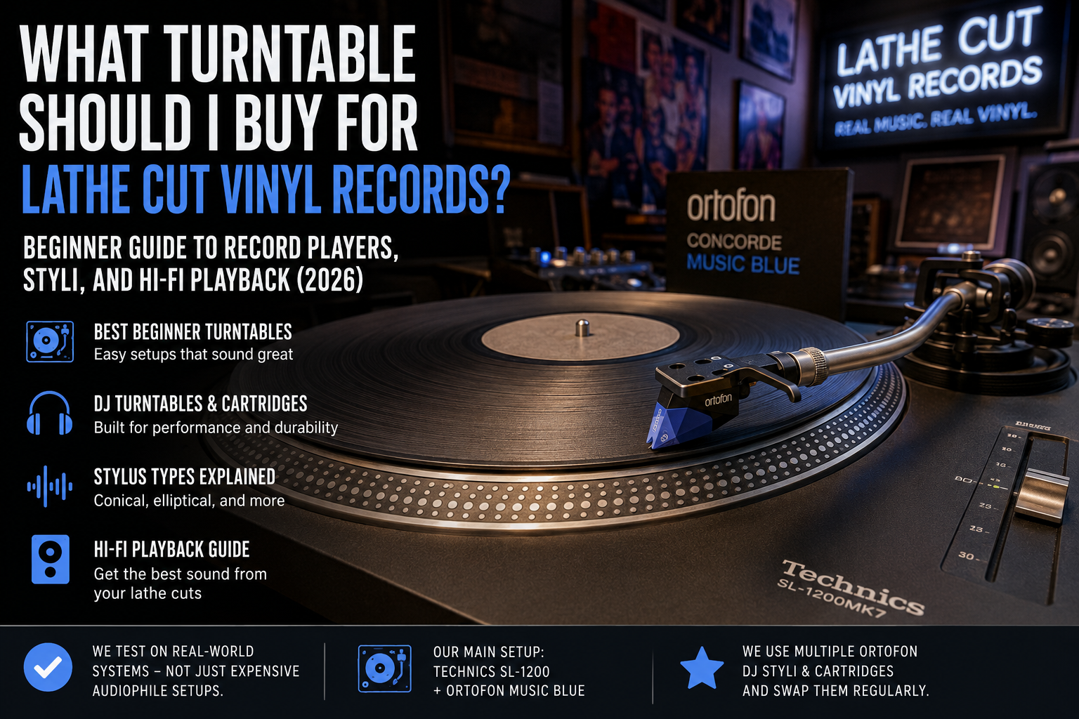What Turntable Should I Buy for Lathe Cut Vinyl Records?