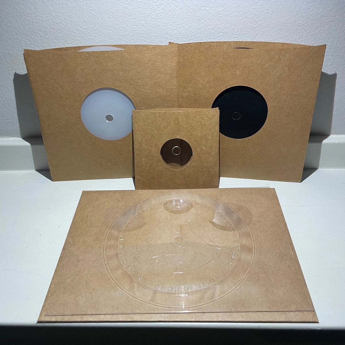 Mini-Postcard-Records Lathe Cut Vinyl Records