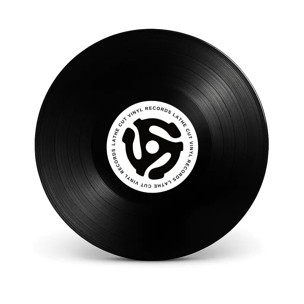 12" Lathe Cut Vinyl Record Lathe Cut Vinyl Records