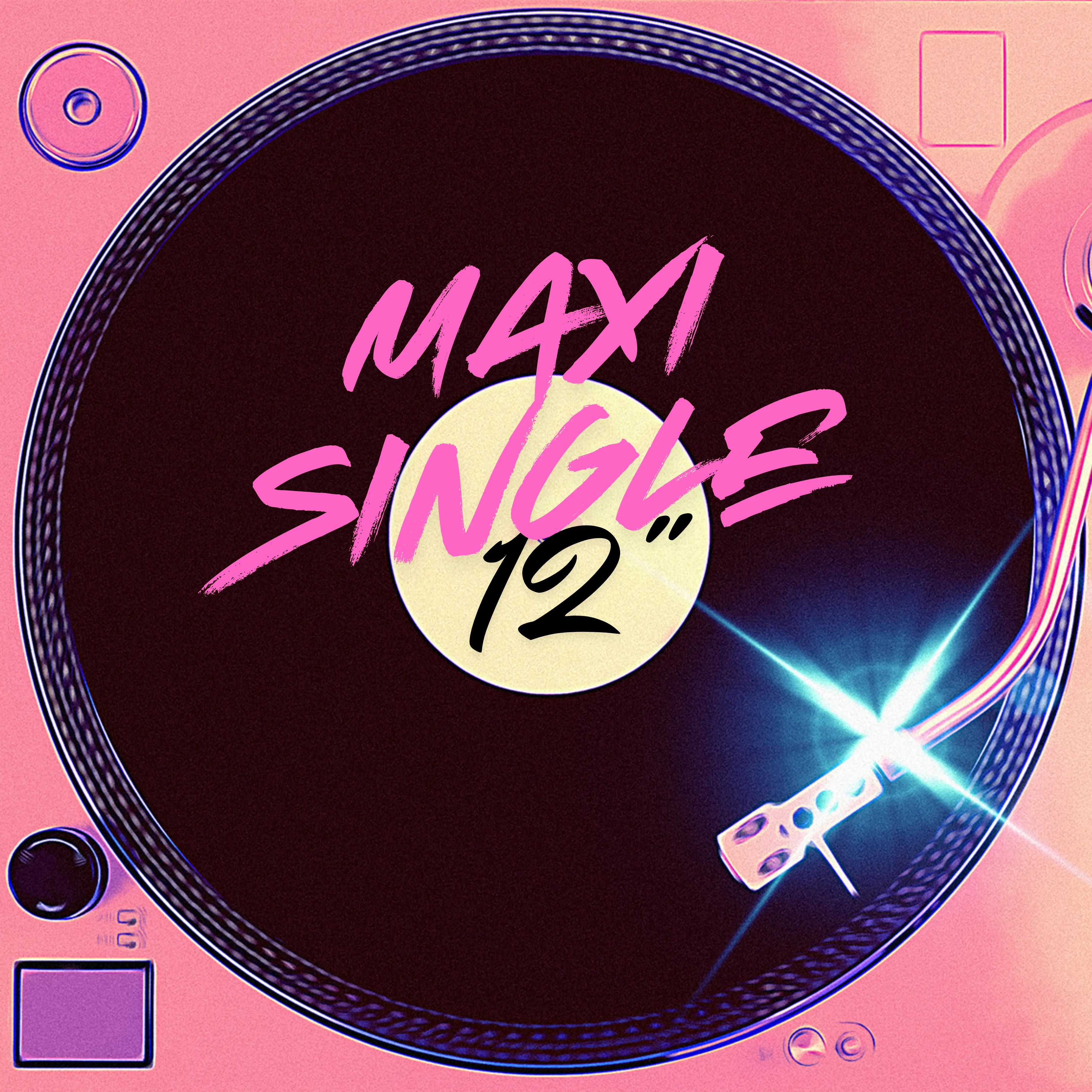 12″ MAXI SINGLE (Double-Sided, DJ Loudness) Lathe Cut Vinyl Records
