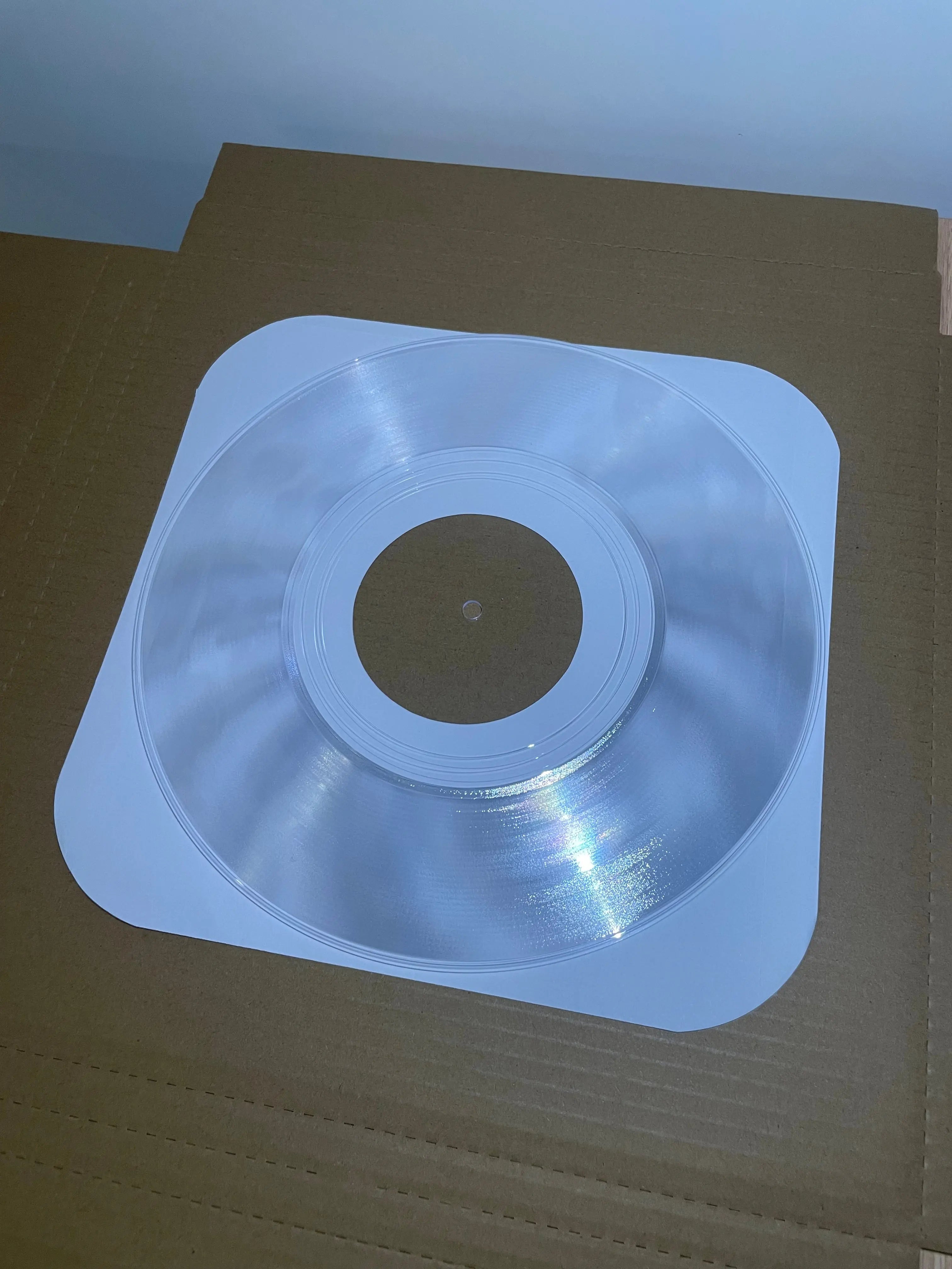10' Lathe Cut Vinyl Record Lathe Cut Vinyl Records