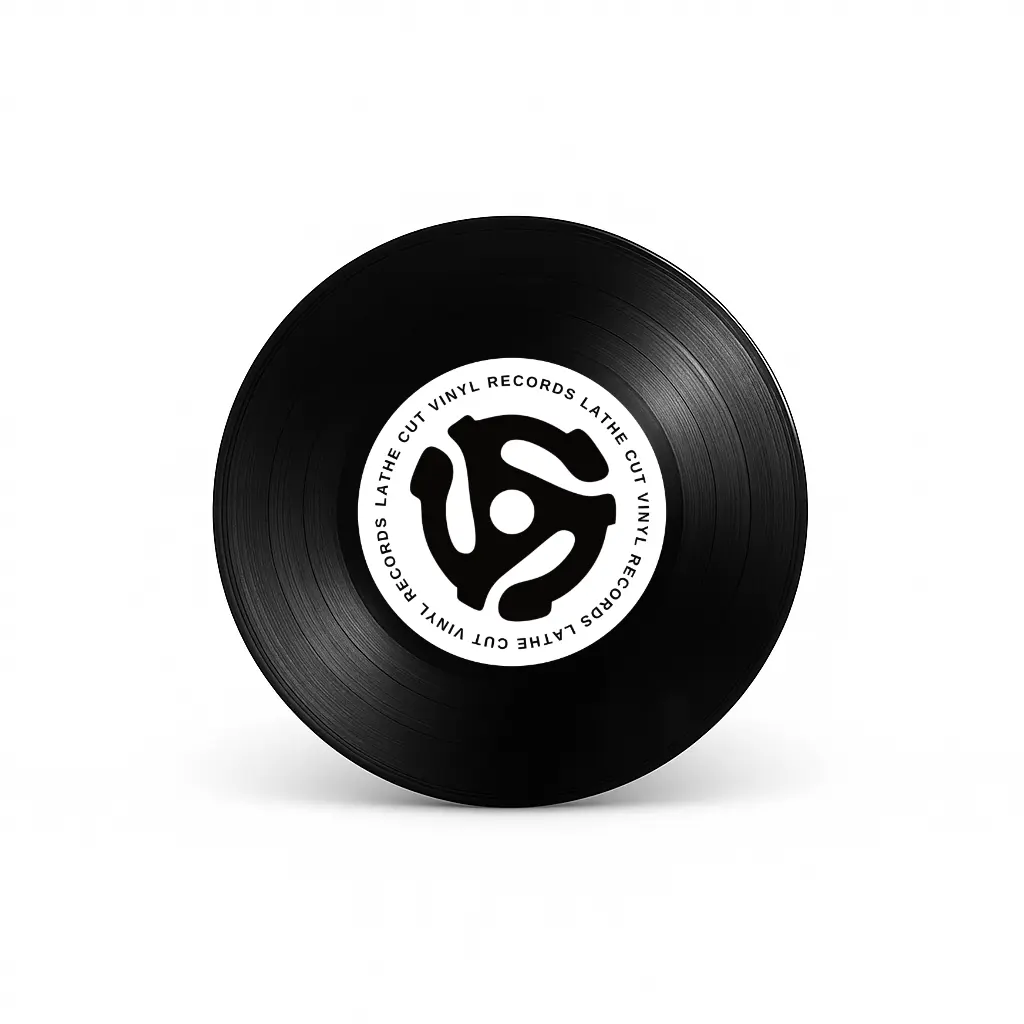 7" Lathe Cut Vinyl Record Lathe Cut Vinyl Records