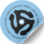 Vinyl Record Center Labels Lathe Cut Vinyl Records