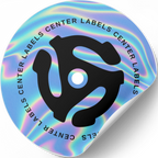 Vinyl Record Center Labels Lathe Cut Vinyl Records