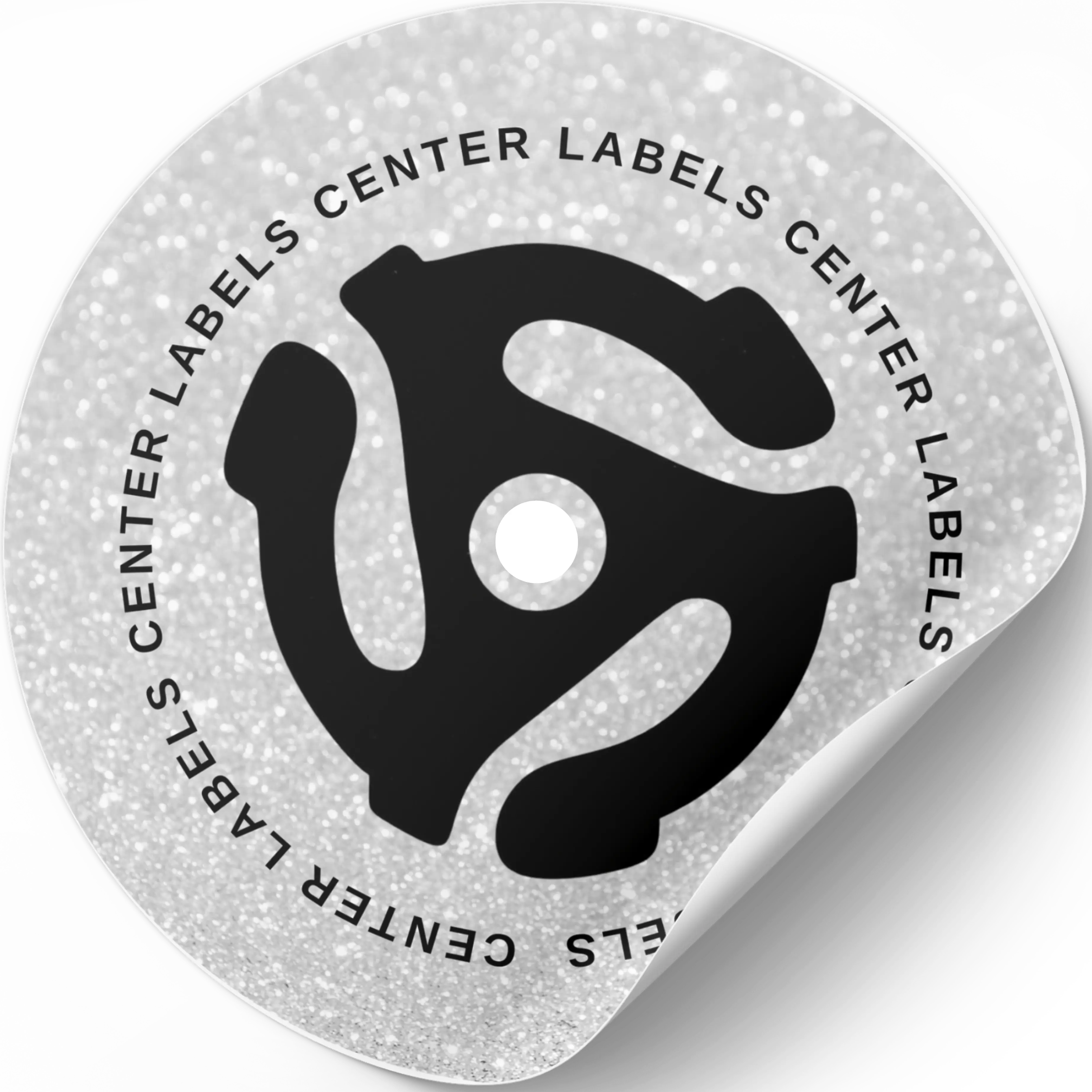 Vinyl Record Center Labels Lathe Cut Vinyl Records