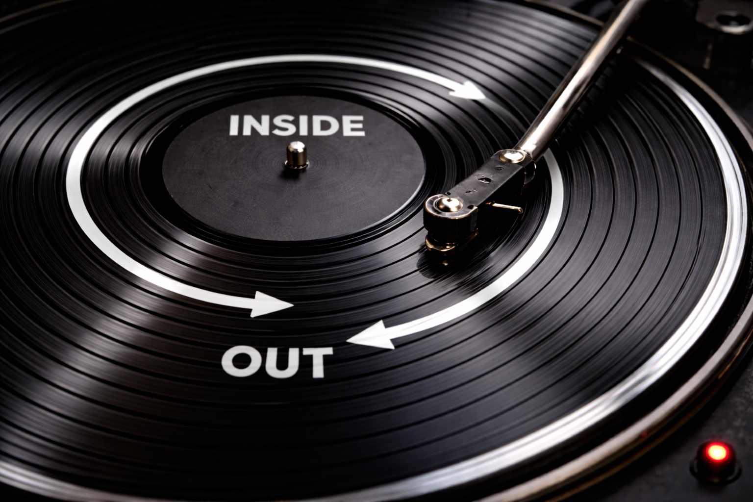 Inside-Out Lathe Cut Vinyl Records