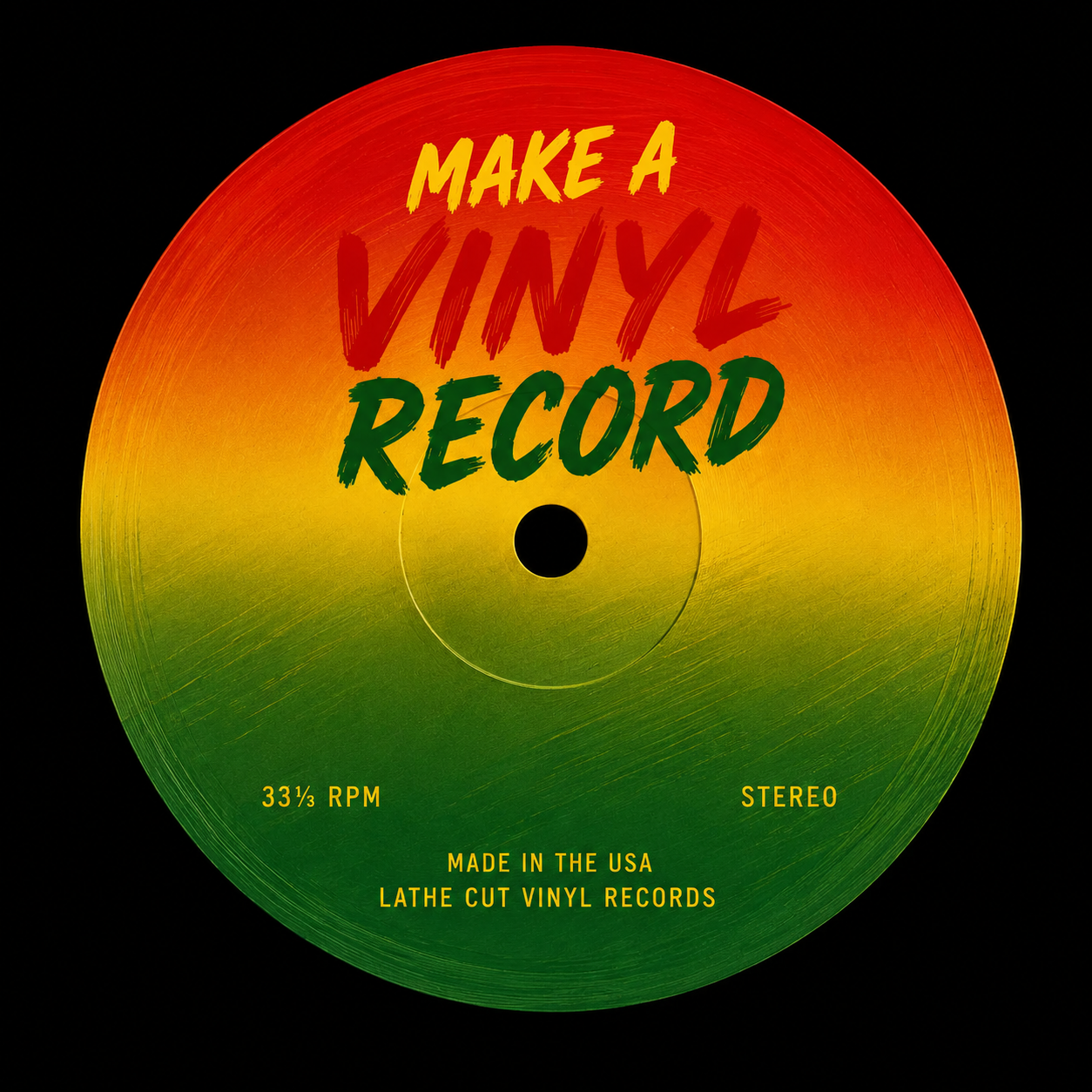 Make A Vinyl Record | Custom 12" Vinyl