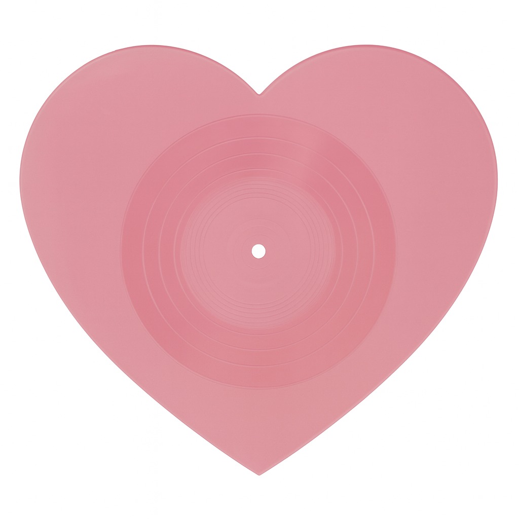 Shaped Lathe Cut Vinyl Records – Custom Holiday Gift