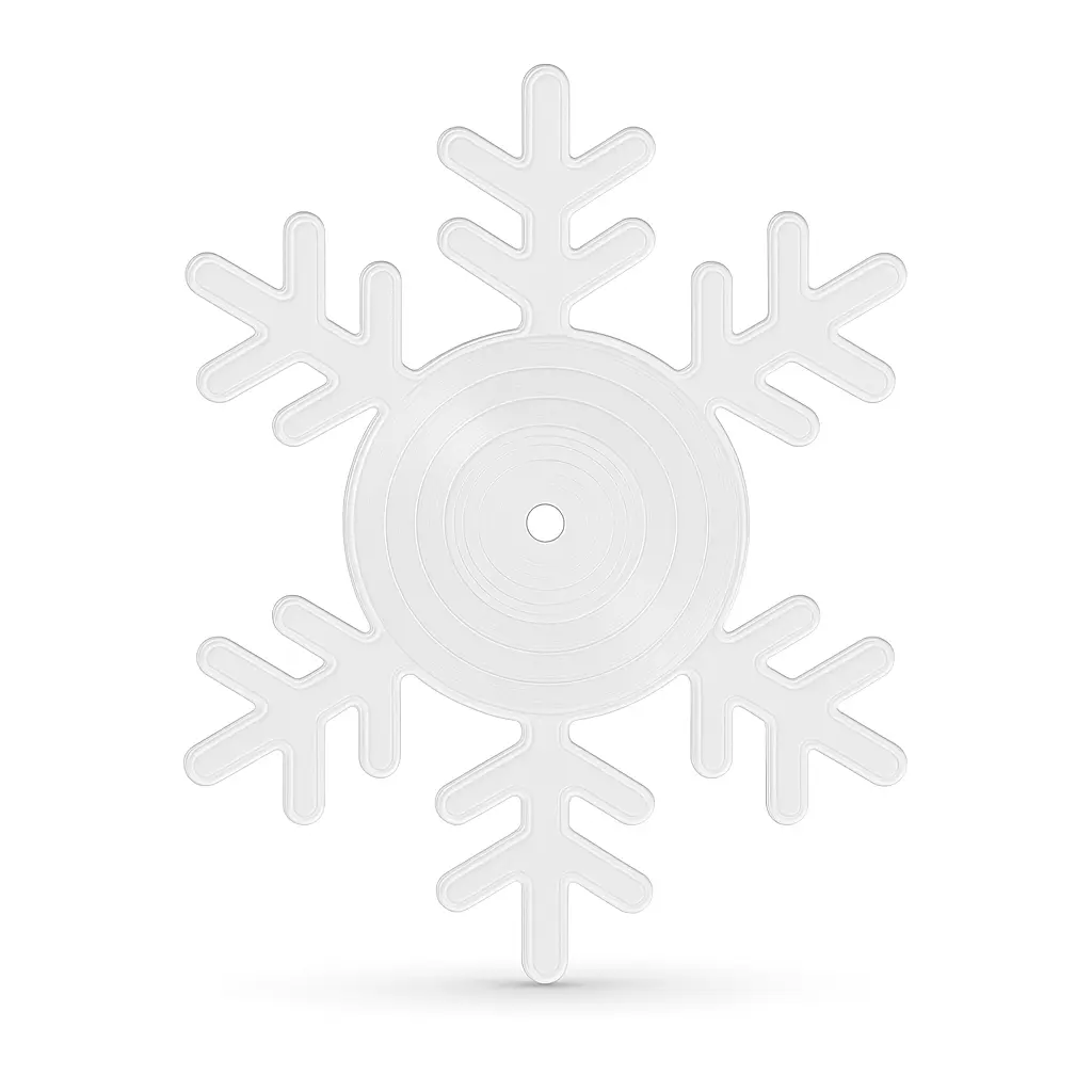 Shaped Lathe Cut Vinyl Records – Custom Holiday Gift Lathe Cut Vinyl Records