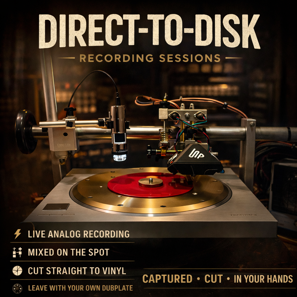Direct-to-Disk Vinyl Recording | Grand Rapids Recording Studio