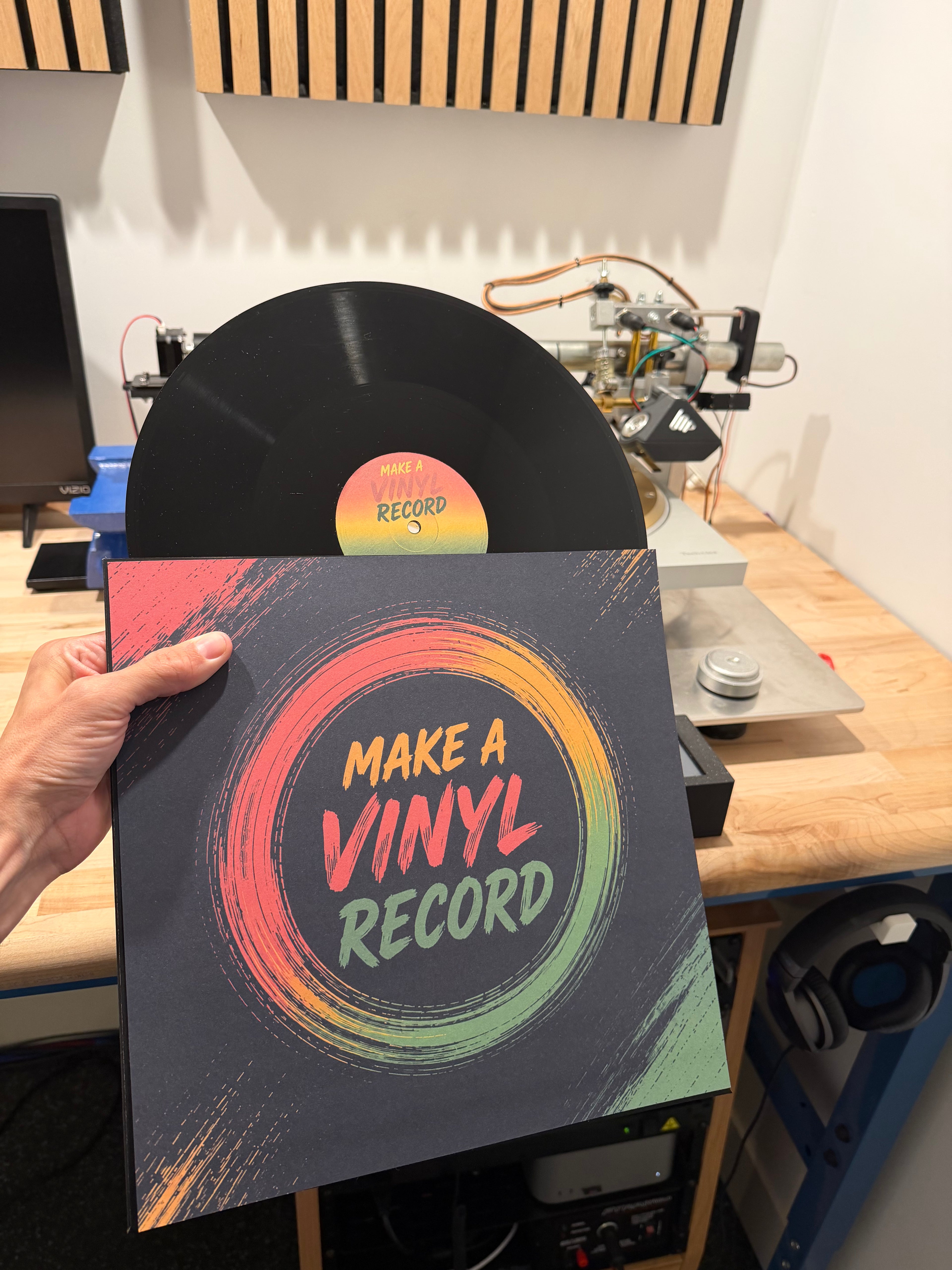 Make A Vinyl Record | Custom 12" Vinyl