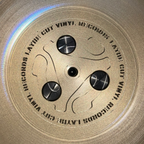 Custom Engraved Vinyl Record Center Labels Lathe Cut Vinyl Records