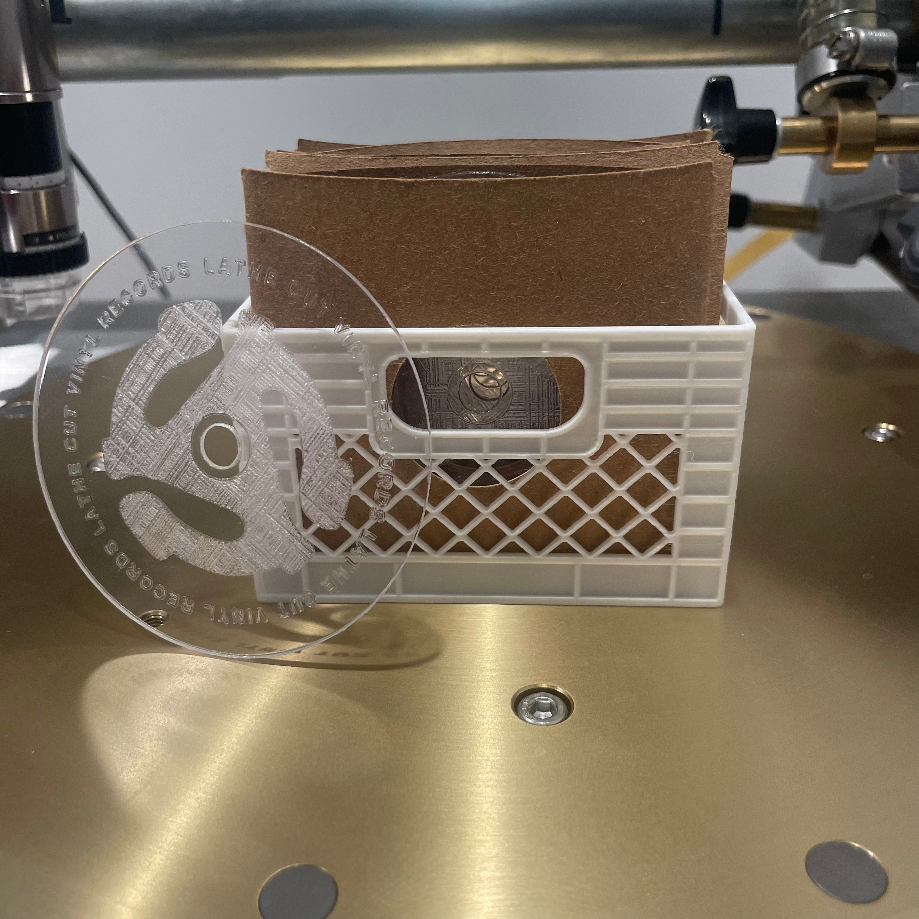 3″ Lathe Cut Vinyl Records – Mini Player Edition Lathe Cut Vinyl Records