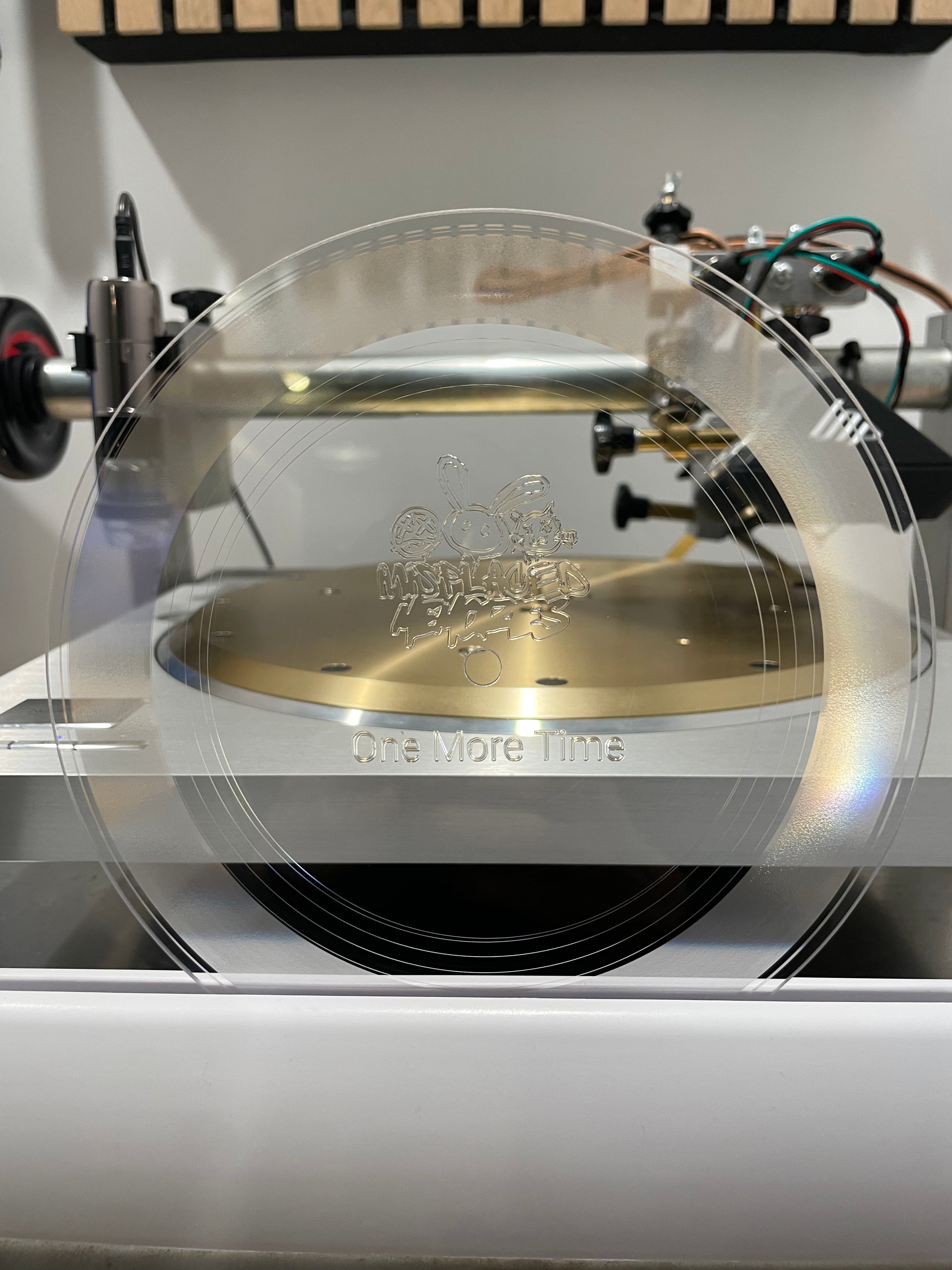 Custom Engraved Vinyl Record Center Labels (add on)