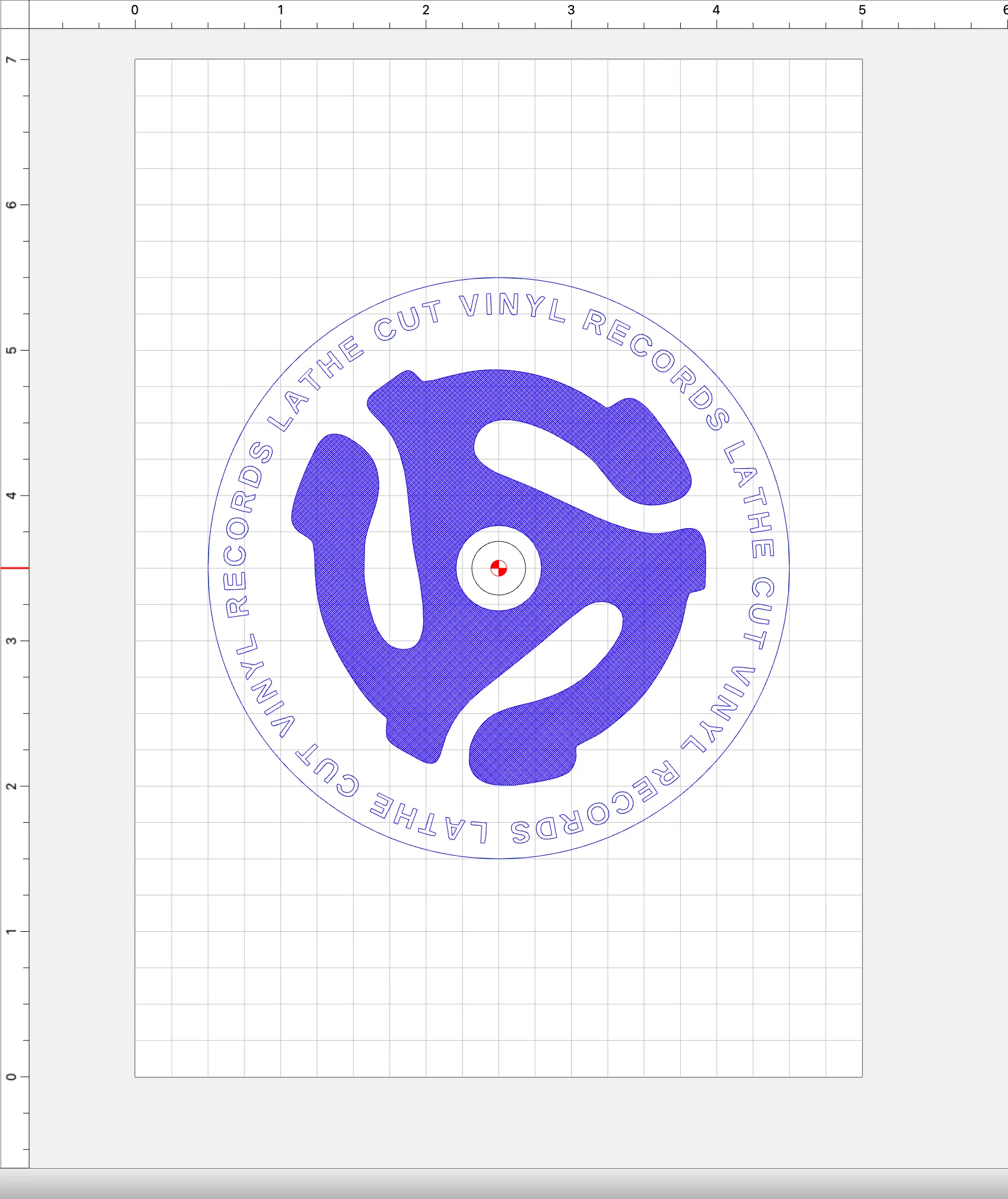 CUSTOM VINYL RECORD POSTCARD — ENGRAVED OR MUSIC-ONLY (DOUBLE-SIDED PRINTED BACKER) - Lathe Cut Vinyl Records