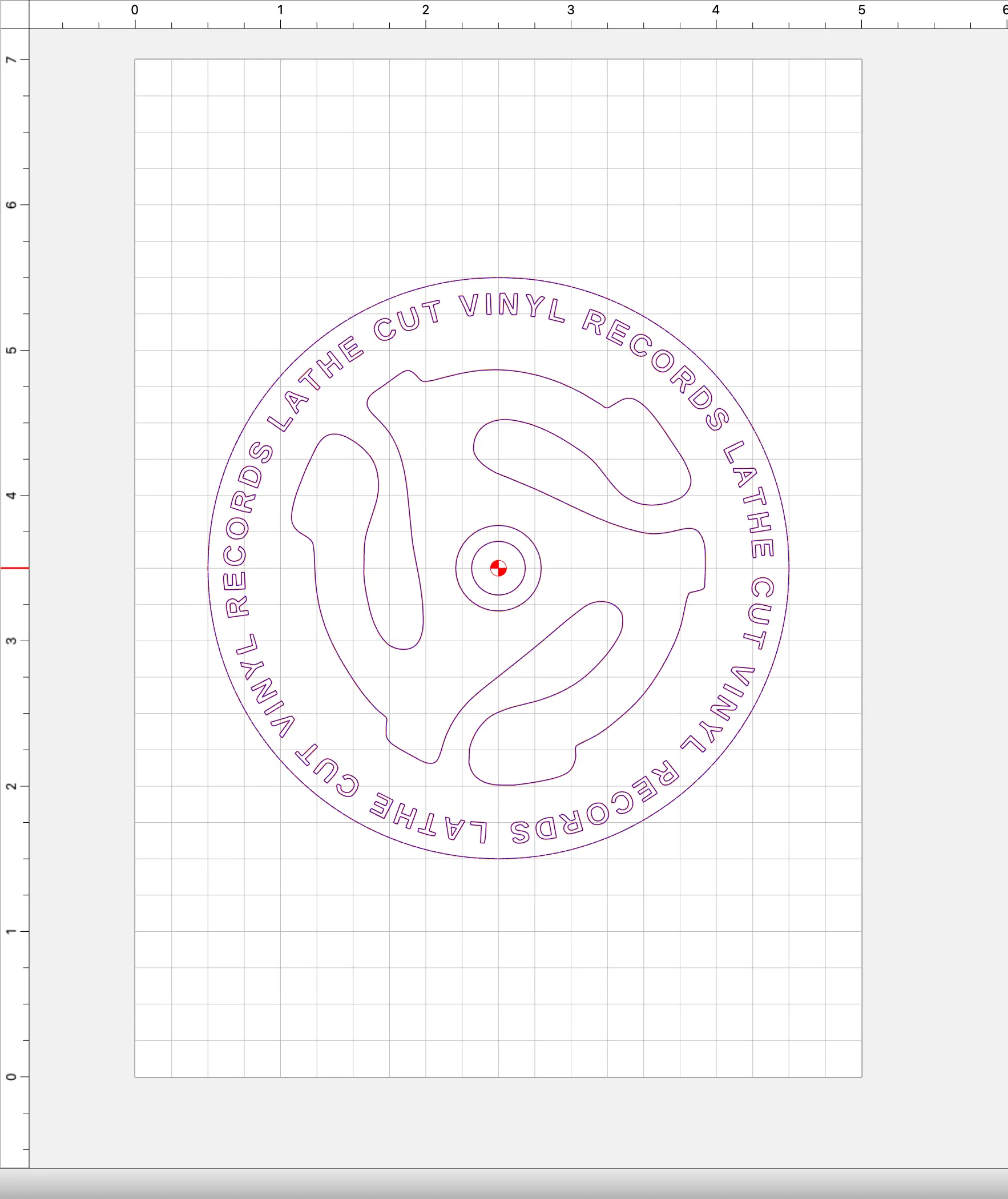 CUSTOM VINYL RECORD POSTCARD — ENGRAVED OR MUSIC-ONLY (DOUBLE-SIDED PRINTED BACKER) - Lathe Cut Vinyl Records