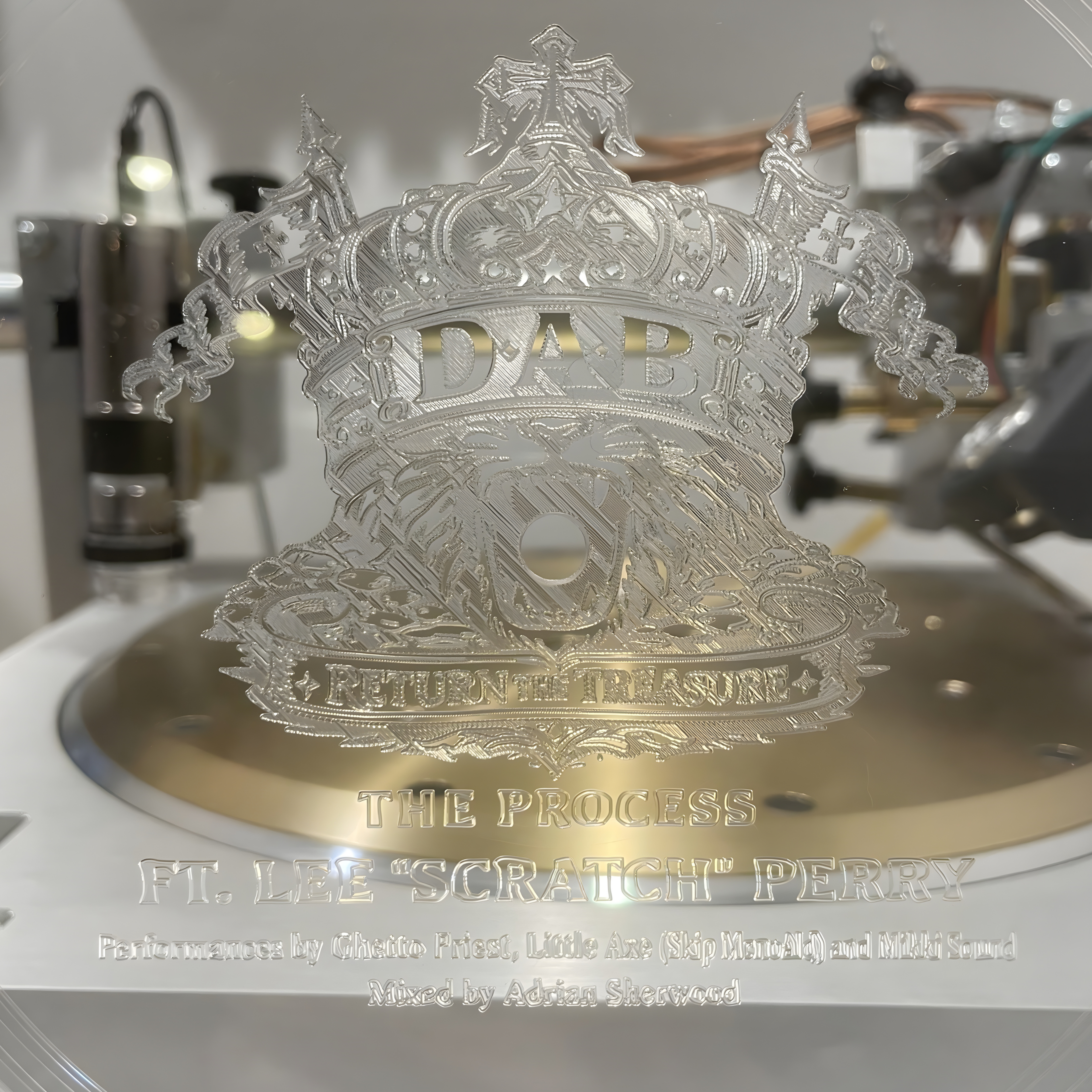 Custom Engraved Vinyl Record Center Labels (add on)