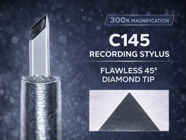 AccuPoint C145 Diamond Recording Stylus – Long Shank (Made in USA)